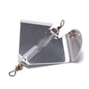 fishing sequins lures rotating blade fiy fishing hard metal spinner bait tac TE