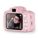 Kids Mini HD Digital Camera 2 inch Cute Photo Video Camera Toys Gift (Pink) A