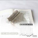 20-Key Kalimba DIY Keys Bridge Set Thumb Piano Steel Lettering Shrapnel