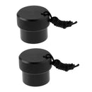 2Pcs Universal Dive DIN Tank Valve Dust Plug Protection Cap for Scuba Diving
