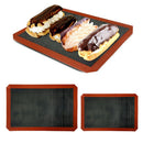2x Kitchen Nonstick Reusable Baking Sheet Mat Liner 27x32cm Bread Baking Mat