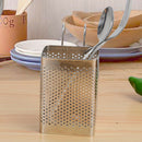 Kitchen Utensils Chopsticks Perforated Holder Box with Hook Chopsticks Holk P6W9