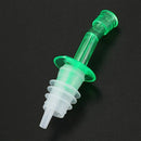 4x Multi-Color Tapered Free Flow Bottle Pourers Wine Oil Dispenser Spout St Q8I1