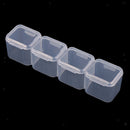 28 Grids Sheer Jewelry Nail Tip Mini Things Contianer Small Items Organizer