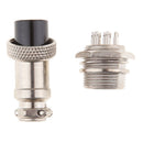 GX16 8 Pins Metal Waterproof Aviation Connector Plug & Socket