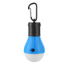 3pcs Outdoor Camping Waterproof Tent Light 3 Modes 3LED Lantern Lamp Bulb
