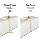 Silicone SpaceCover, (2 Pack) Silicone SpaceStopper Kitchen Stove Counter SpU6K6