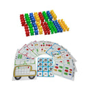 96Pcs Counting Sorting Bears Learning Toys, Sorting Math Learning Bears Counters