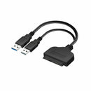 SATA Extension Cable Hard Drive Adapter Converter USB 3.0 to 2.5 High Qual DNN