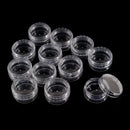 1Pc Storage Case With12 Small Boxs Nail Art Clear Empty Plastic Storage Case  â„–[