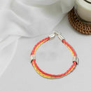 Bracelet Jewelry Alloy Leather Flag Spain for Men and Women - Width 1.4 cm  U1G2