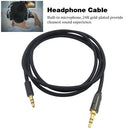 Sound Headphone Cable Replacement Parts Home Portable Clear For SHP9500 X2HR X1S