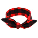 Bow hair band headband Cute Bebe Headband DIY Rabbit Ears Bowknot Elastic F