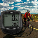 Waterproof Bicycle LCD Computer Speedometer Cycling Best Stopwat Wired Odom K5D1