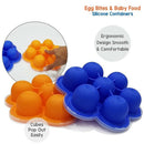 Silicone Egg Bites Molds for Instant Pot Accessories Baby Food Freezer Tray K8C8