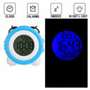 Digital Dual Alarm Clock Loud Alarm Clock Twin Bell Kids Small Clock Large
