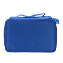 Student Pen Pencil Case 3 Layer Oxford Brush Holder Makeup Pouch Storage Ba
