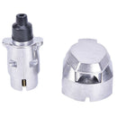 12V 7Pin Aluminum Alloy Connector Socket & EU Plug Trailer Car Caravan Towbar!N