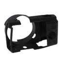Anti-Scratch Silicon Protective Cover Case Skin for Sony A5000 A5100 Black