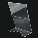 Menu Holder Acrylic Size: A5 Leanback portrait A9H9