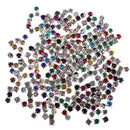 300x Acrylic Crystals Loose Faceted Beads Sewing Wedding Embellishment 4mm