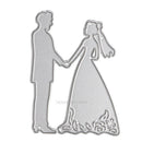 Metal Bride Groom Wedding Cutting Dies Stencils For DIY Scrapbooking hv2n