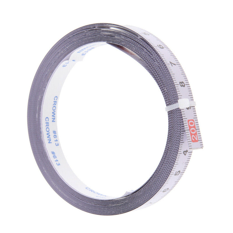 2 x Self Adhesive Measure Tape Miter Saw Track Tape Measure Ruler Craft Tools