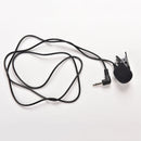 Clip On Lapel Microphone Hands Free Wired Condenser Mini Lavalier Mic 3.5mm BX