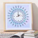 DIY Special Shaped Diamond Painting Sun Flower Wall Clock Craft Home Decor