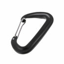 12KN Professional Aviation Aluminum D Shape Buckle Climbing Carabiner Equipment