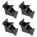 4Pcs Collapsible Support Frame Self-Locking Hinge Table Leg Fittings And Gu