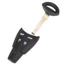 Replacement 4 Buttons Keyless Entry Remote Car Key Fob Shell Case Cover and
