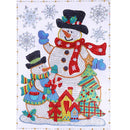 Special Shaped Drill Diamond Painting DIY Snowman Rhinestone Picture (H021)