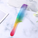 Anti-Static Rainbow Hair Comb Double Head Entangled Hair Styling Tool (10) A