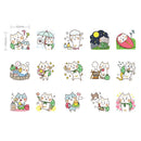 45pcs Traveling Cat DIY Stationary Stickers Paper Lables Gifts Packaging Deco3C