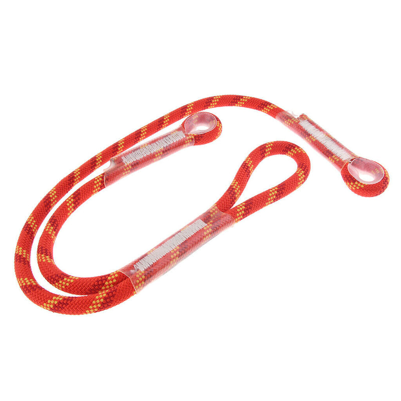 Braided Eye to Eye Prusik Cord 10.5mm Nylon Climbing Knotted Y Lanyard Loop Rope