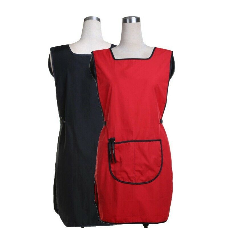 Red Women Salon Hairdressing Hair Cutting Apron Cape for Barber Hairstylist J8E9