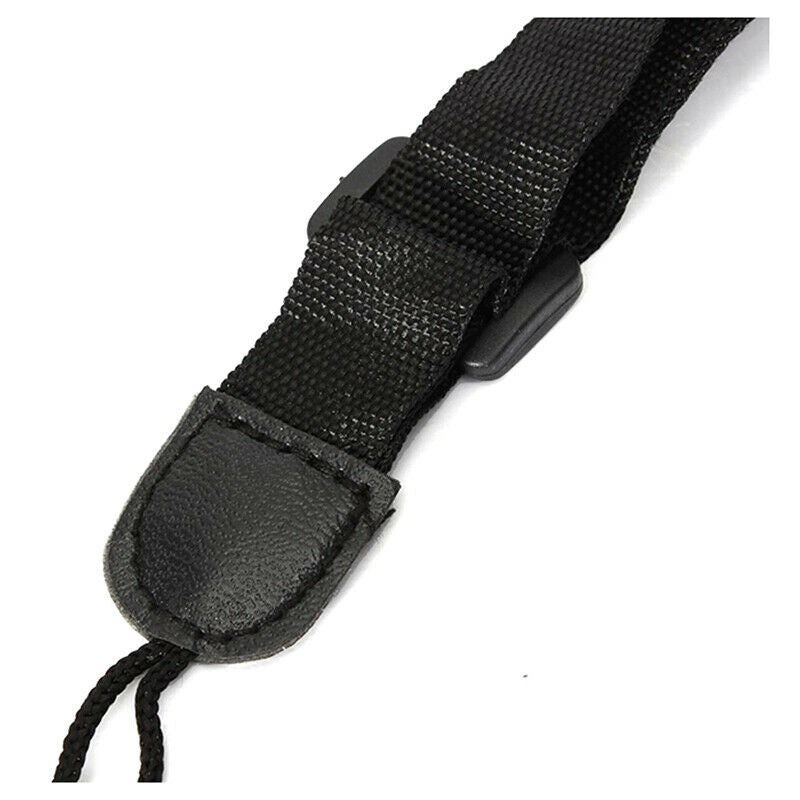 Adjustable Nylon Ukulele Strap Band Ukulele More Nylon Strap with Hook Blac