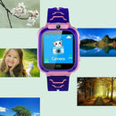 Q12 Kid Smart Watch Non-Waterproof LBS Location Flashlight Phone Call Wristwatch