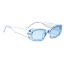 2pcs Women Mens Square Sunglasses Eyewear UV400 Beach Street Fancy Shades