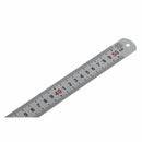 Double Side Scale Stainless Steel Straight Ruler Measuring Tool 50cm