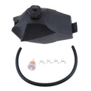 BLACK PLASTIC ENGINE MOTOR GAS FUEL PETROL TANK FILTER HOSE MINI SCOOTER 49CC