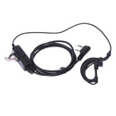 2 Pin Earpiece Mic PTT Headset for BAOFENG Kenwood Retevis Two Way Radios
