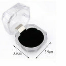 30X Jewelry Package Ring Earring Box Acrylic Transparent Wedding Packaging BOXES