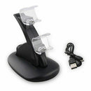 For PS4 Accessories PS4 Dual USB Charger Docking Station Stand for Playstat J1X8