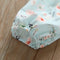 3pcs Baby Girls Clothes Set Romper+Floral Pants+Headdress (Green 6-9M) A