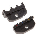 2pcs HSS Support Ratchet Terminal Crimper Tool Interchangeable Die Set for