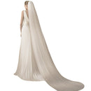Elegant Wedding Accessories 3 Meters 2 Layer Wedding Veil Simple Bridal Vei