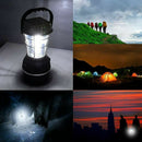 Outdoor 36 LEDS Solar Light Rechargeable Tent Lamp Lantern Hand Crank DynamoR1L1