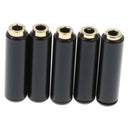 5Pcs 3.5mm Headphone Female Plugs Soldering 4 Poles Connectors with Micphone